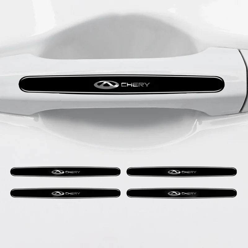 Pegatina protectora contra arañazos, tira anticolisión para Chery
